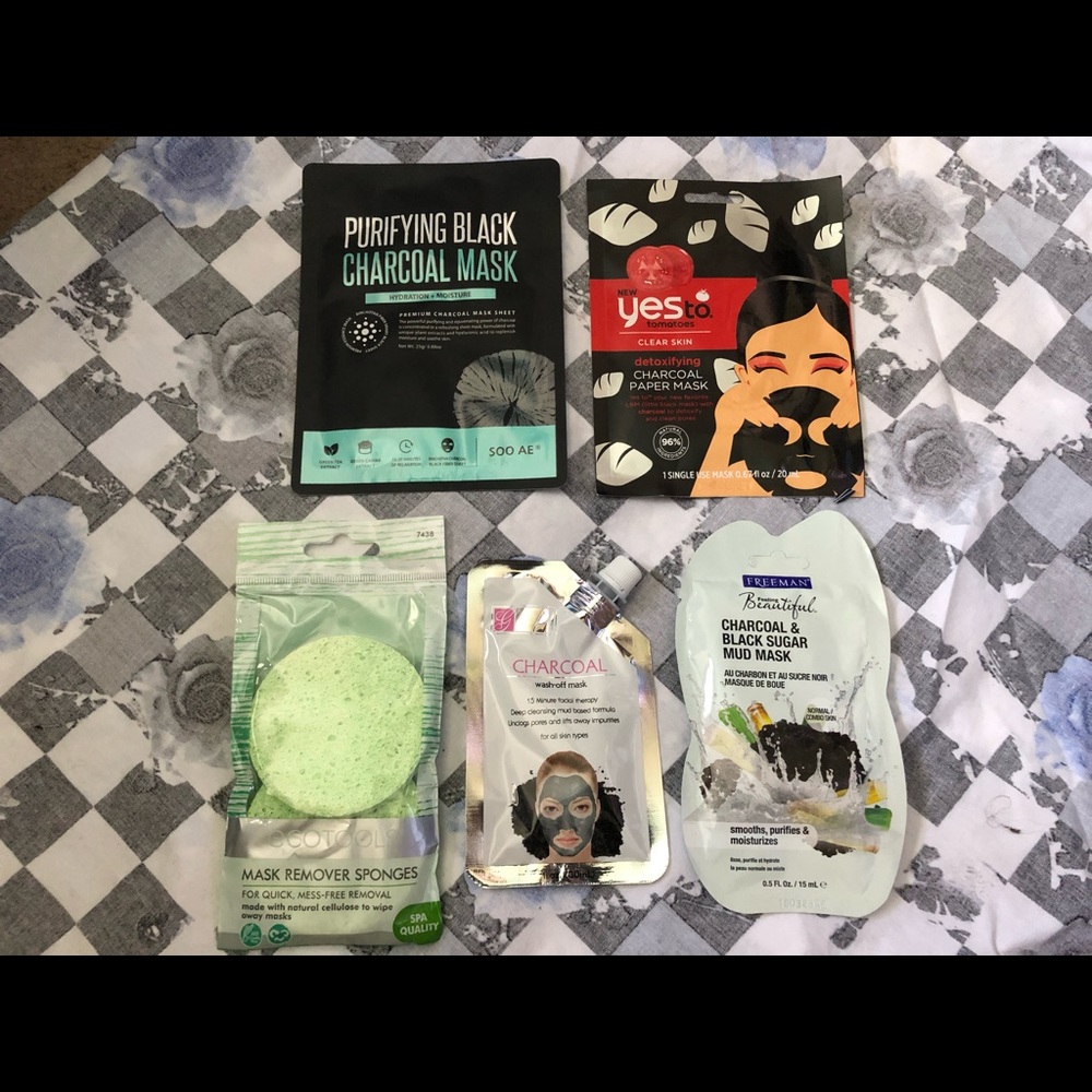 Charcoal Face Mask Bundle